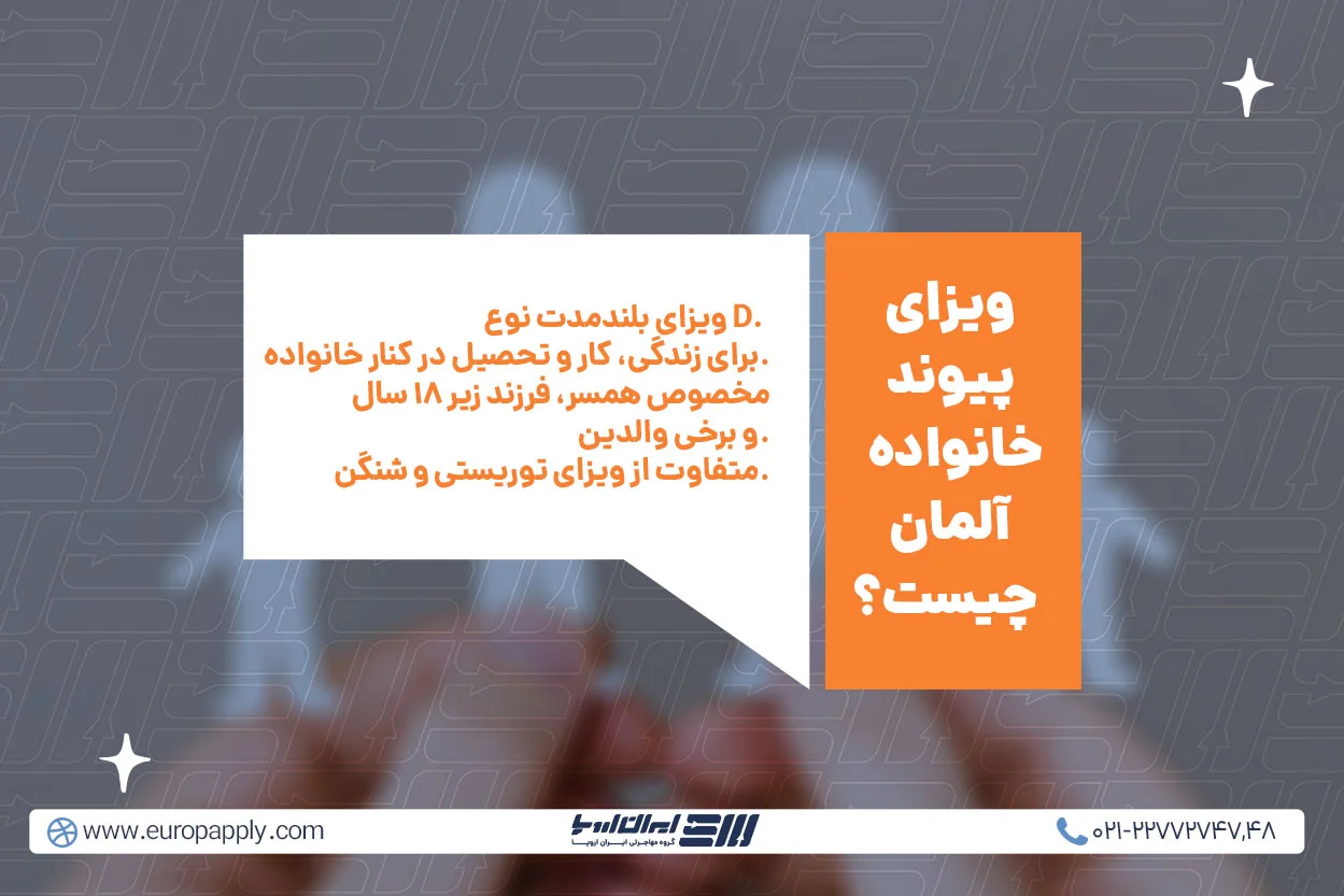 چه کسانی می&zwnj;توانند ویزای پیوند خانواده آلمان بگیرند؟